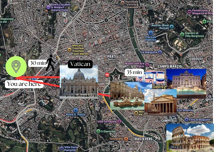 Valle Aurelia - Elegante Appartement *